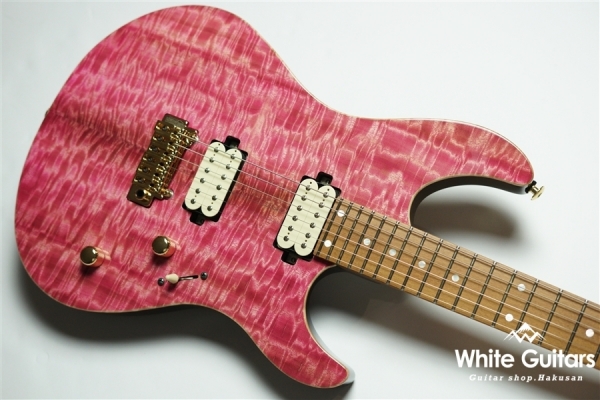 FUTURA-S HH LTD / Alder Back Figured Eucalyptus Top Body - Transparent Pink